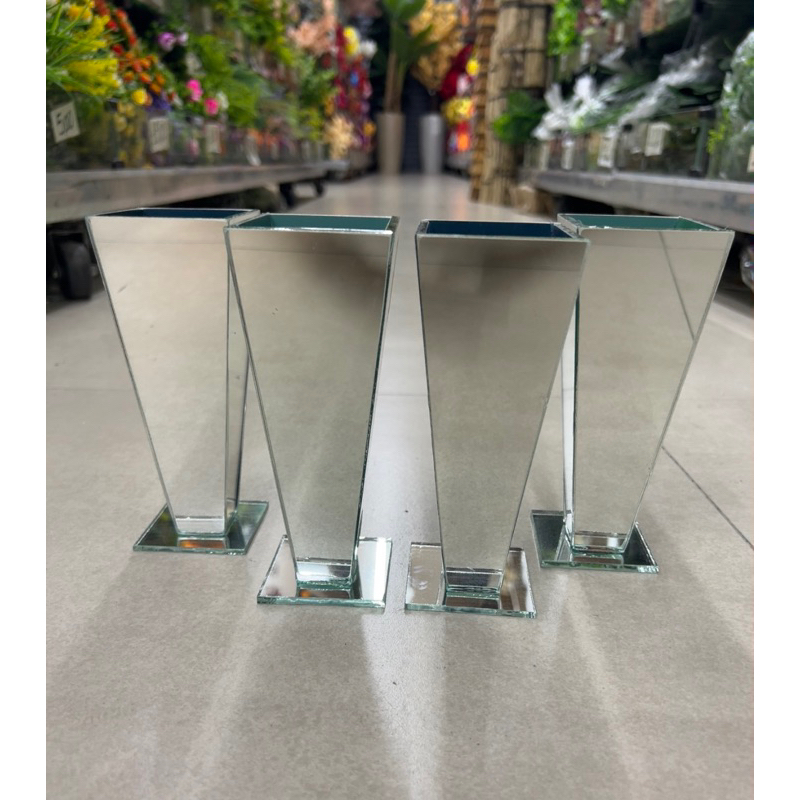 kit com 4 vasos espelhado em Oferta na Shopee