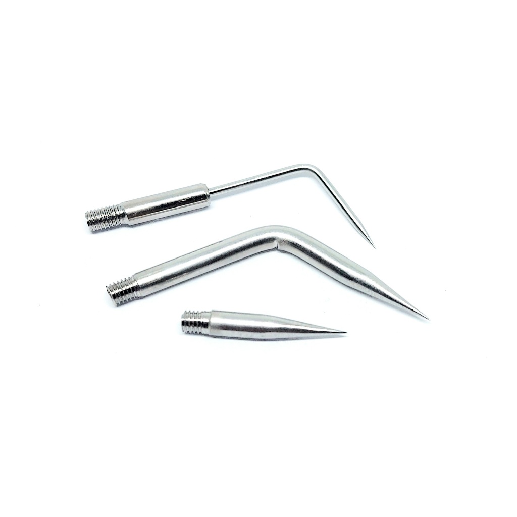 Ponteira para jato de plasma em inox 3 modelo de ponteira