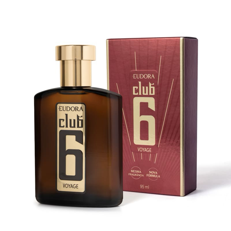 Club 6 Voyage Desodorante Colônia 95ml em Oferta na Shopee
