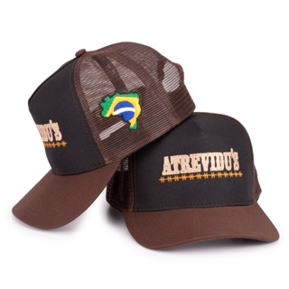 Boné Trucker Telinha Atrevidu's Country Unissex Agro em Oferta na Shopee