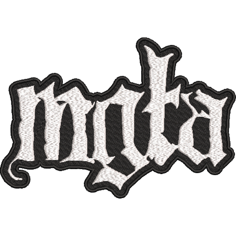 patch bordado Mgła Mgla termocolante banda