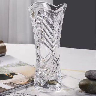 Kit 2 Vaso Decorativo 17cm em Vidro Lapidado Elegante Resistente Sortido em Oferta na Shopee