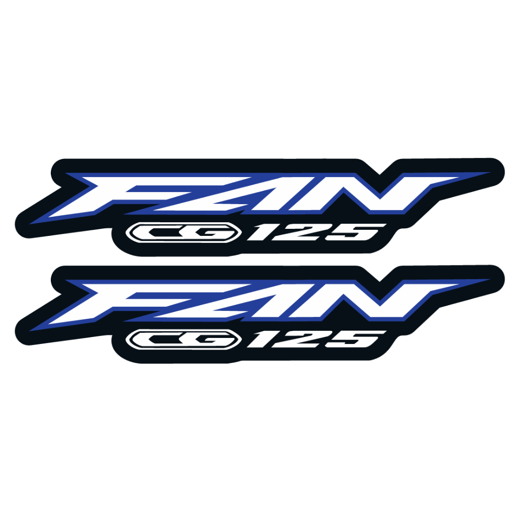 ADESIVOS TAMPA LATERAL TITAN 125 2020 2021 2022 2023 2024 COM NOME FAN CG125 FAN
