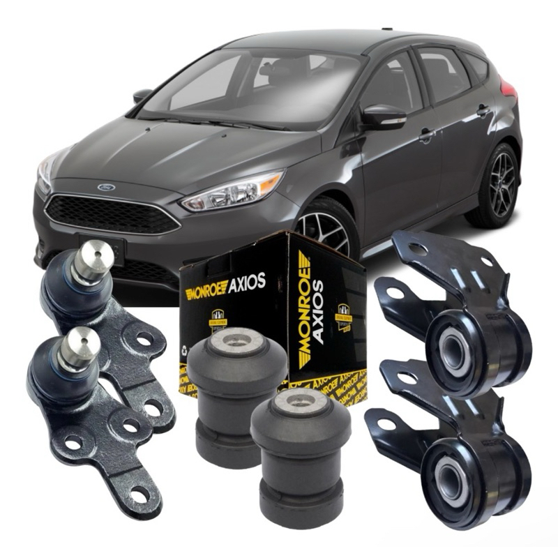 Kit Bucha Pivo Bandeja Dianteira Ford Focus 2014 2015 2016