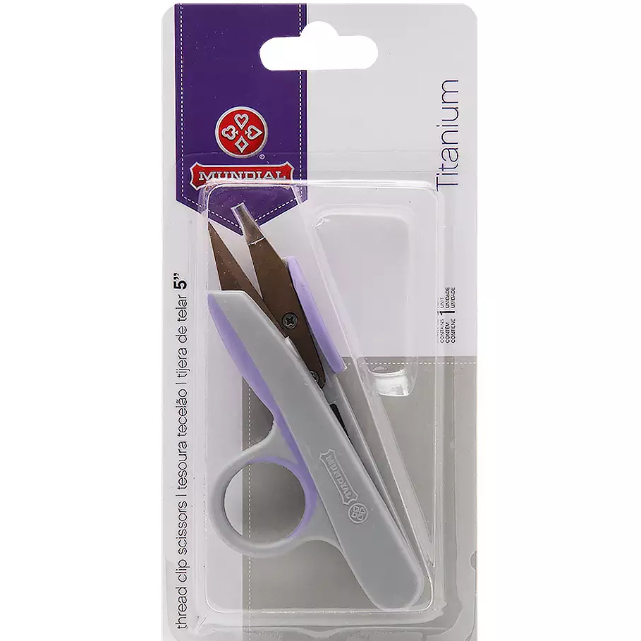 Tesoura Mundial de Arremate Tecelão de Titanium 501-5 - 12cm