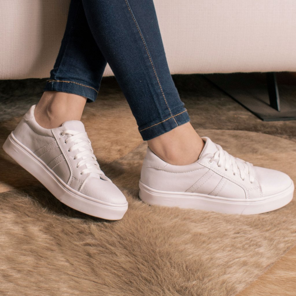 Tênis branco feminino Masculino Tênis Casual Confortável Tenis Preto dia a dia
