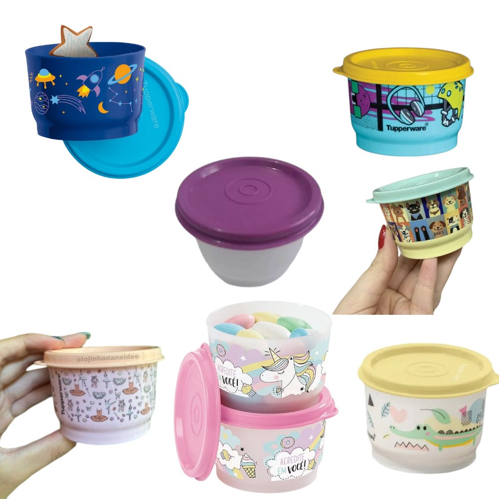 Potinho 140ml modelos diversos - Tupperware