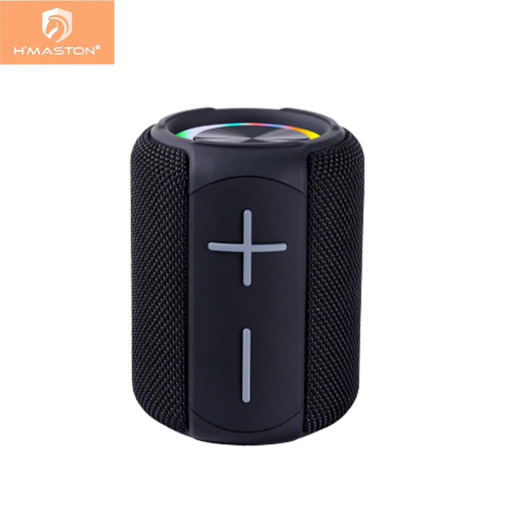 H'maston TN07/TN16 Caixa De Som Bluetooth Super Grave Original Com Led Rgb Ipx6 A Prova D'água - Audio