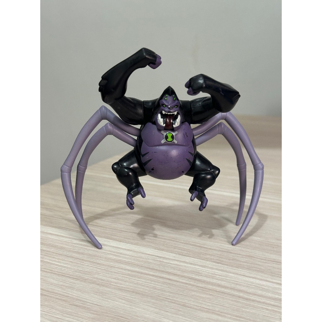 Boneco Macaco Aranha Supremo Ben 10 Ultimate Alien Bandai Original Usado