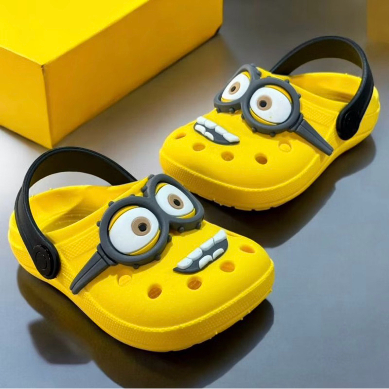 Babuche Infantil Sandalia Minions Menino Lançamento