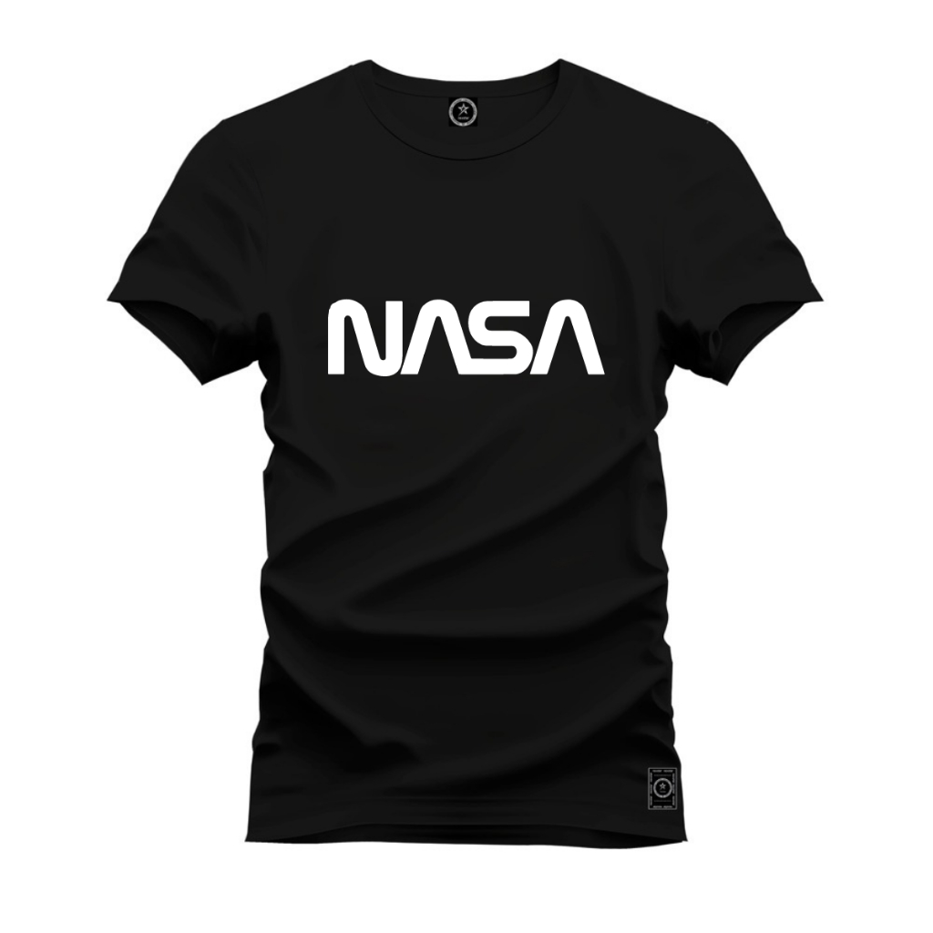 Camiseta Nasa 100% Algodão Nasa Camiseta UNISSEX