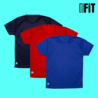 kit/Conjunto Com 3 Camisetas Dry Fit Masculina Casual- Treino- Academia- Esportes- Corrida- Futebol em Oferta na Shopee