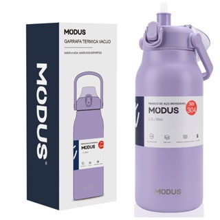 Modus Garrafa Térmica De Água 1.7 litros De Aço Inoxidável 14 Cores Disponíveis em Oferta na Shopee