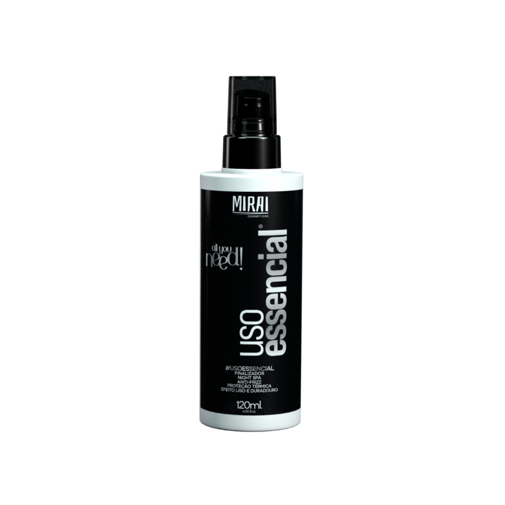 Novo Uso Essencial 120ml MIRAI Protetor Térmico Leave-In Capilar Reparador De Pontas Finalizador