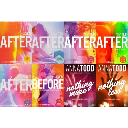Livros Anna Todd - After: Depois Da Promessa - Depois Da Esperança - Depois Do Desencontro
