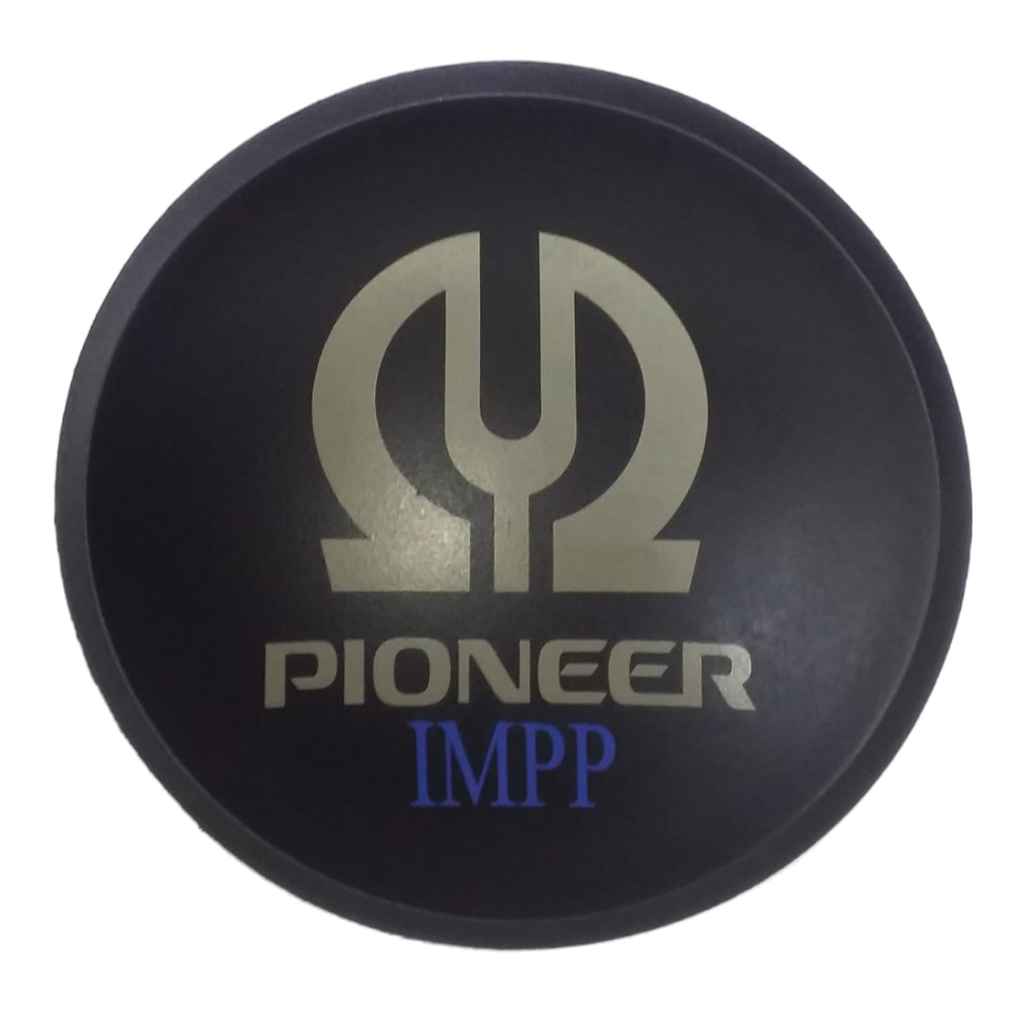 2 Calotas Pioneer IMPP 120 mm  Protetor Bolha Escudo Guarda pó Similar + cola Para Alto Falantes 12 polegadas