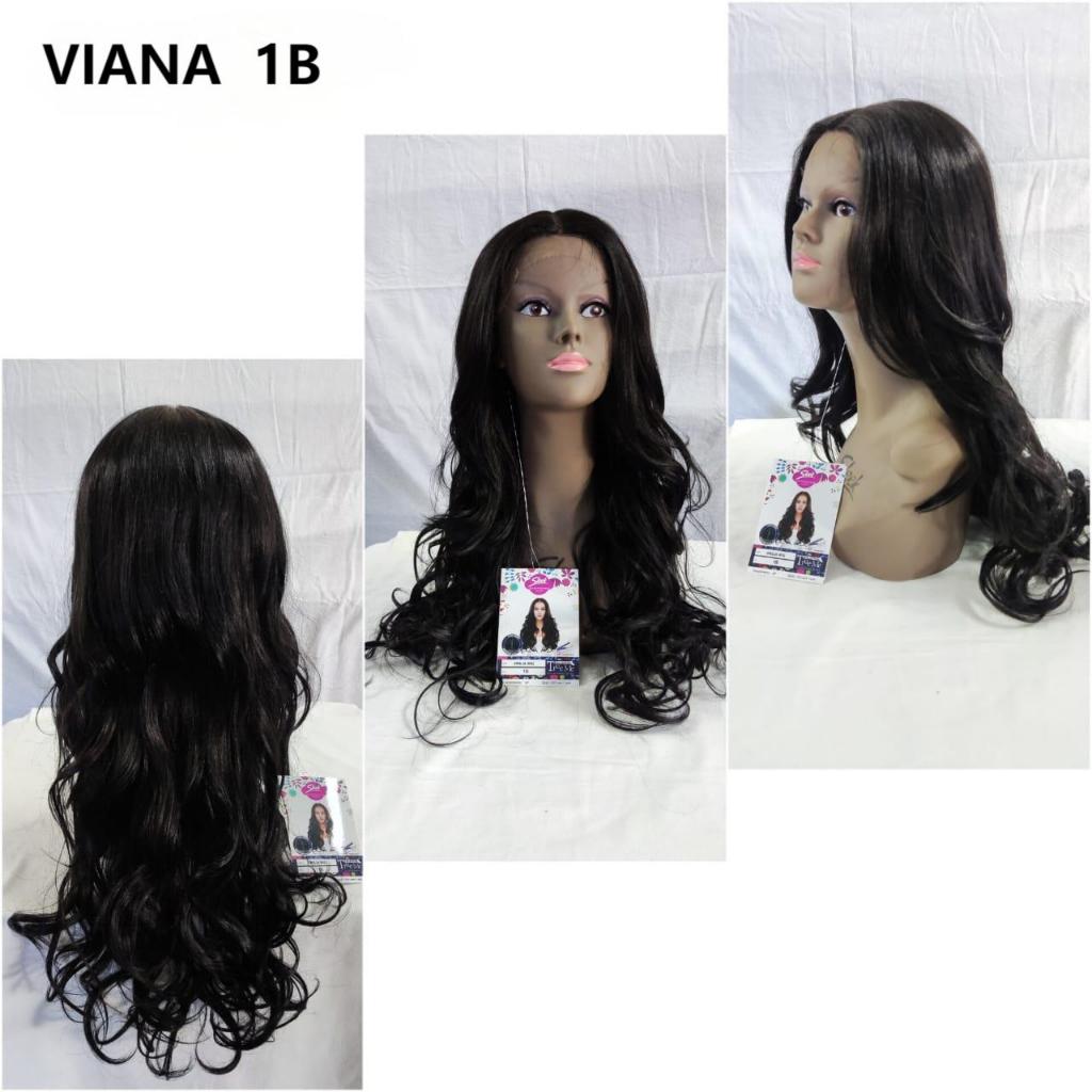 Front lace peruca iluminada 75cm premium biovegetal--SLEEK--VIANA