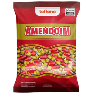 Balas Dura de Amendoim 500g Toffano em Oferta na Shopee
