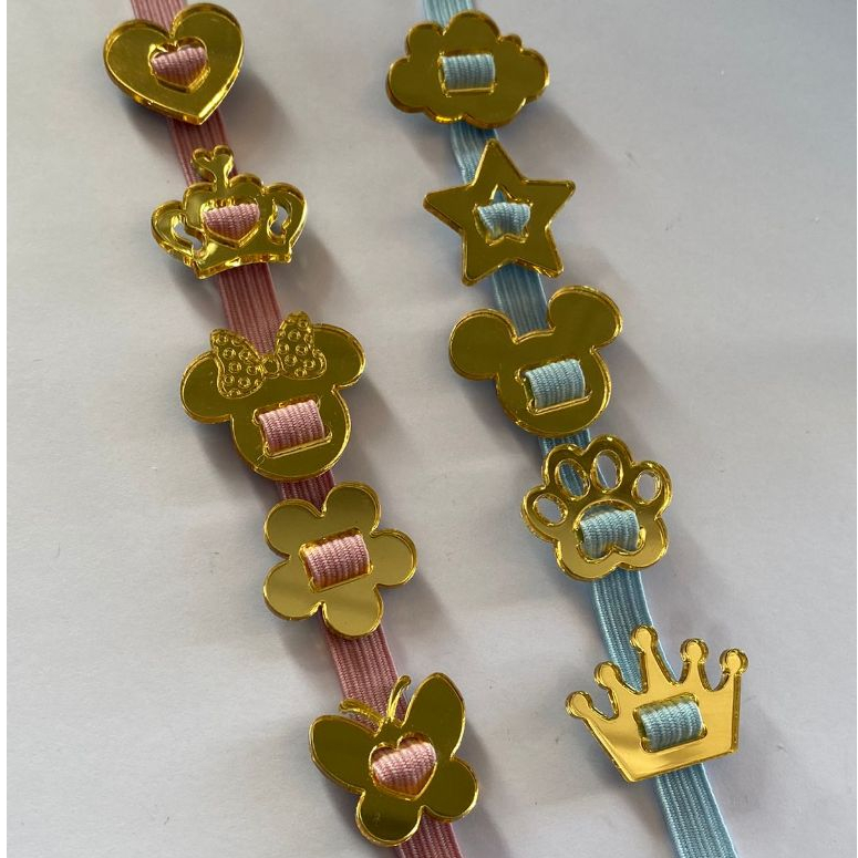 10 Passante de encadernação em acrílico - passador de elástico - finalizador de agenda 2025 em Oferta na Shopee