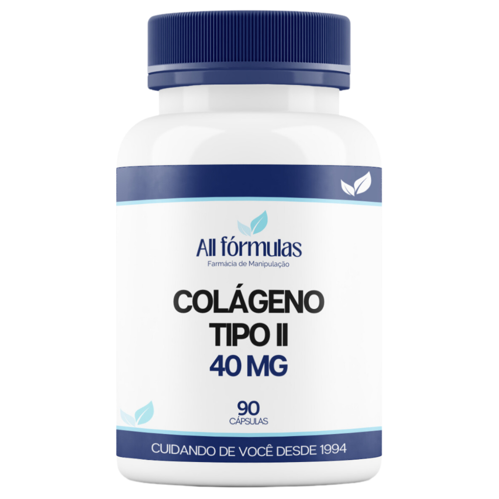 Colágeno Tipo II 40mg - 90 Cápsulas - Puro em Oferta na Shopee