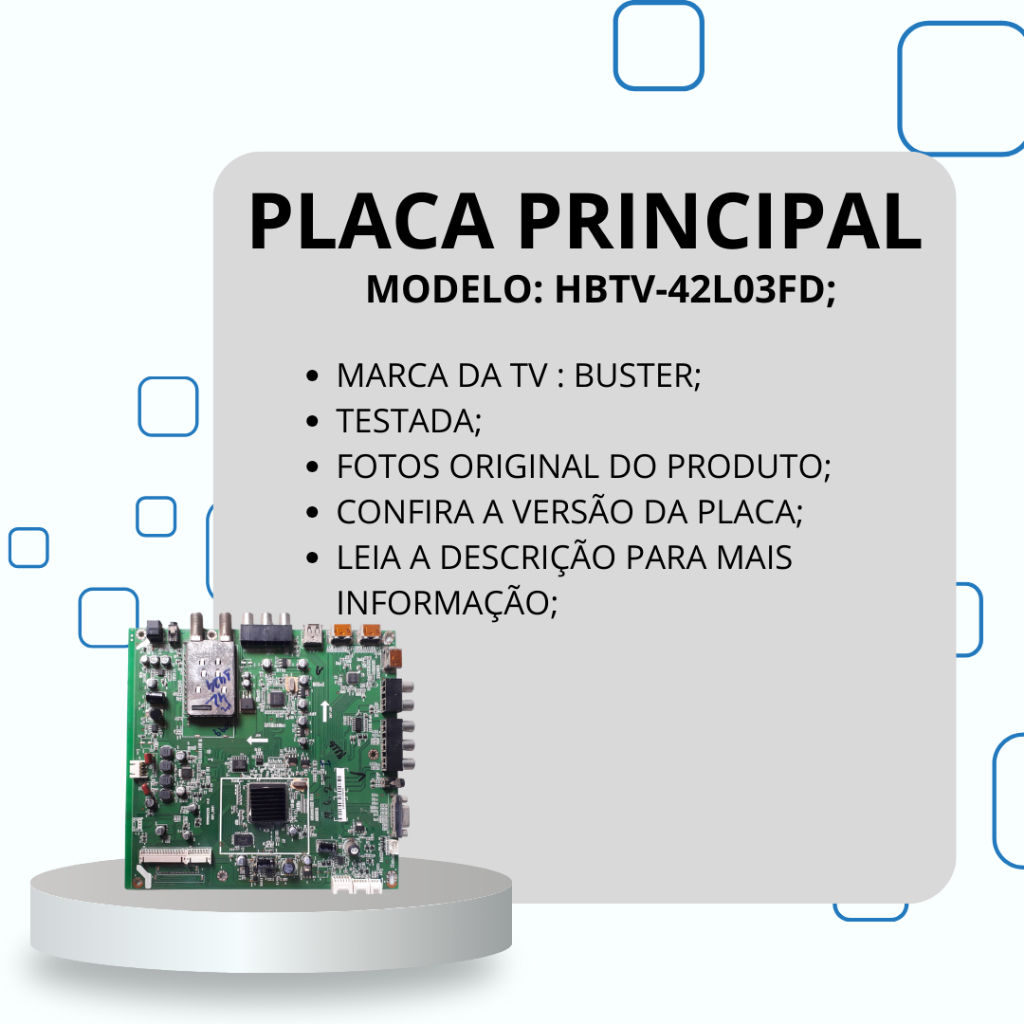 PLACA PRINCIPAL HBTV-42L03FD TV BUSTER