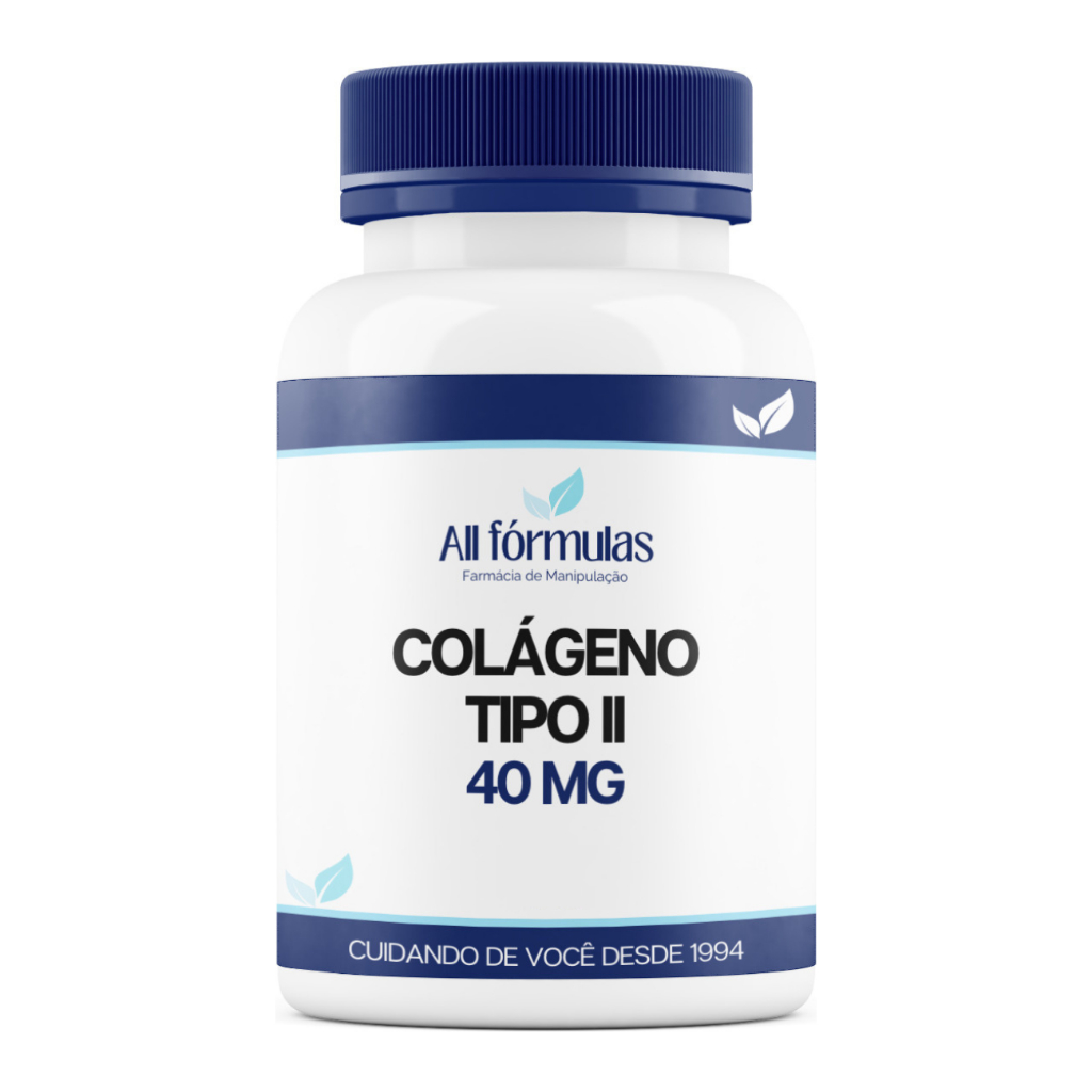Colágeno Tipo 2 - 40mg - 60, 90 Cápsulas