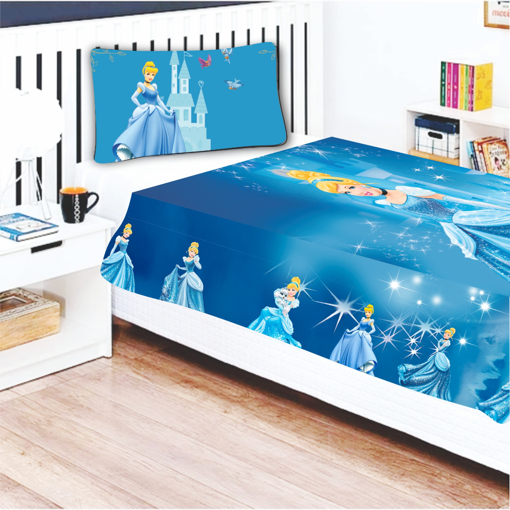 Kit Cobre Leito Infantil 2 Peças para Cama de Solteiro Conforto para o Quarto das Crianças! L06