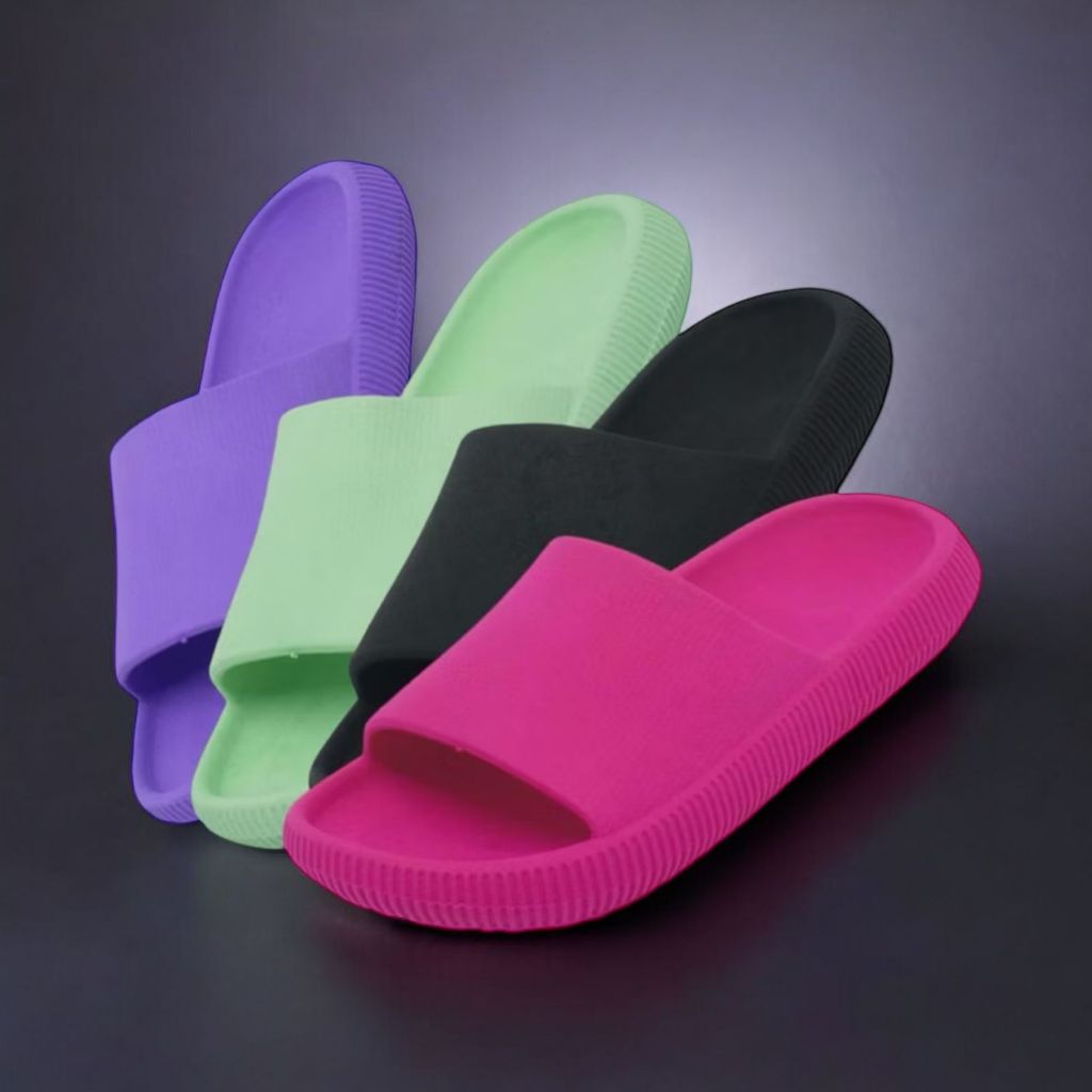 Chinelo Nuvem Unissex Confortável Casual Chinelo Slide Antiderrapante Macio Feminino E Masculino