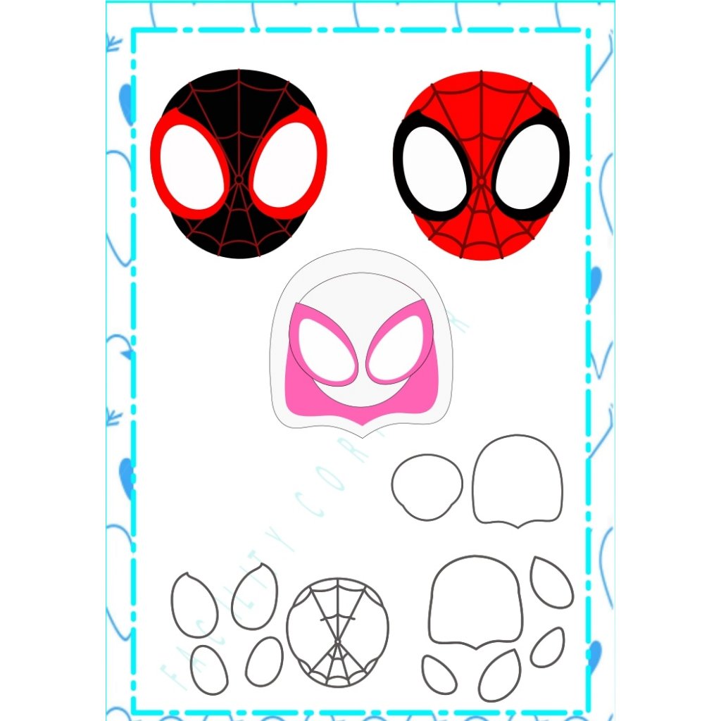 Cortador Homem Aranha e seus Amigos Espetaculares