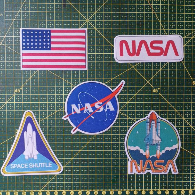 Patch estampa termocolante kit Nasa