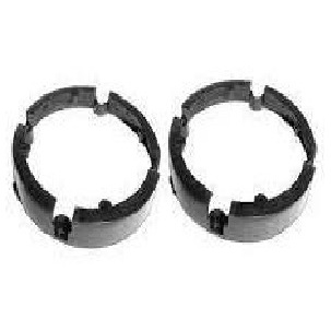 Par de Moldura Suporte Aro Adaptador Portas Som Automotivo Alto falante de 6" Carro Vw Fox Golf Polo Virtus Jetta UP!