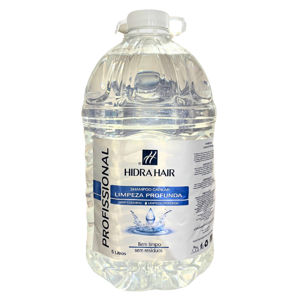 Shampoo Limpeza Profunda Hidra Hair 5 L em Oferta na Shopee