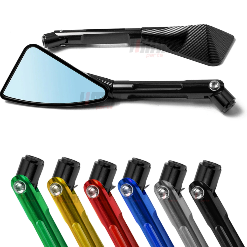 Retrovisor esportivo Cg-125 Cg-150 Cg-160 Titan Fan Start em aluminio espelho Honda Cg 125 Cg 150 Cg 160
