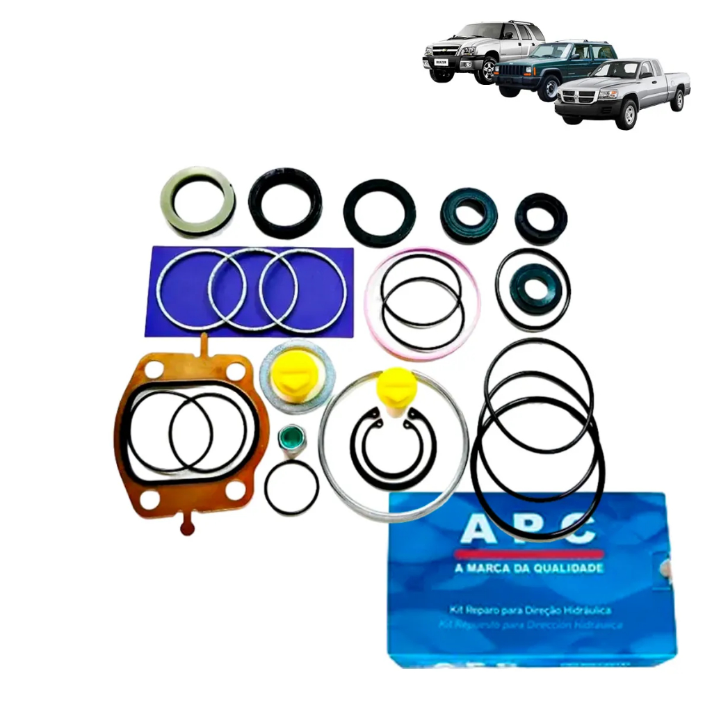 Reparo Caixa Direção Hidráulica Chevrolet Blazer / S10 | Jeep Cherokee / Grand Cherokee / Wrangler | Dodge Dakota