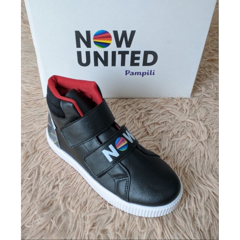 Tênis Feminino Numeração Adulto e Infantil Cano Alto Now United - Pampili