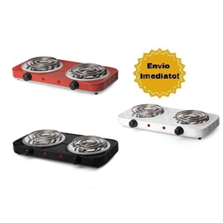 Fogão Portátil Fogareiro Indução Camping Viagem 2 bocas em Oferta na Shopee
