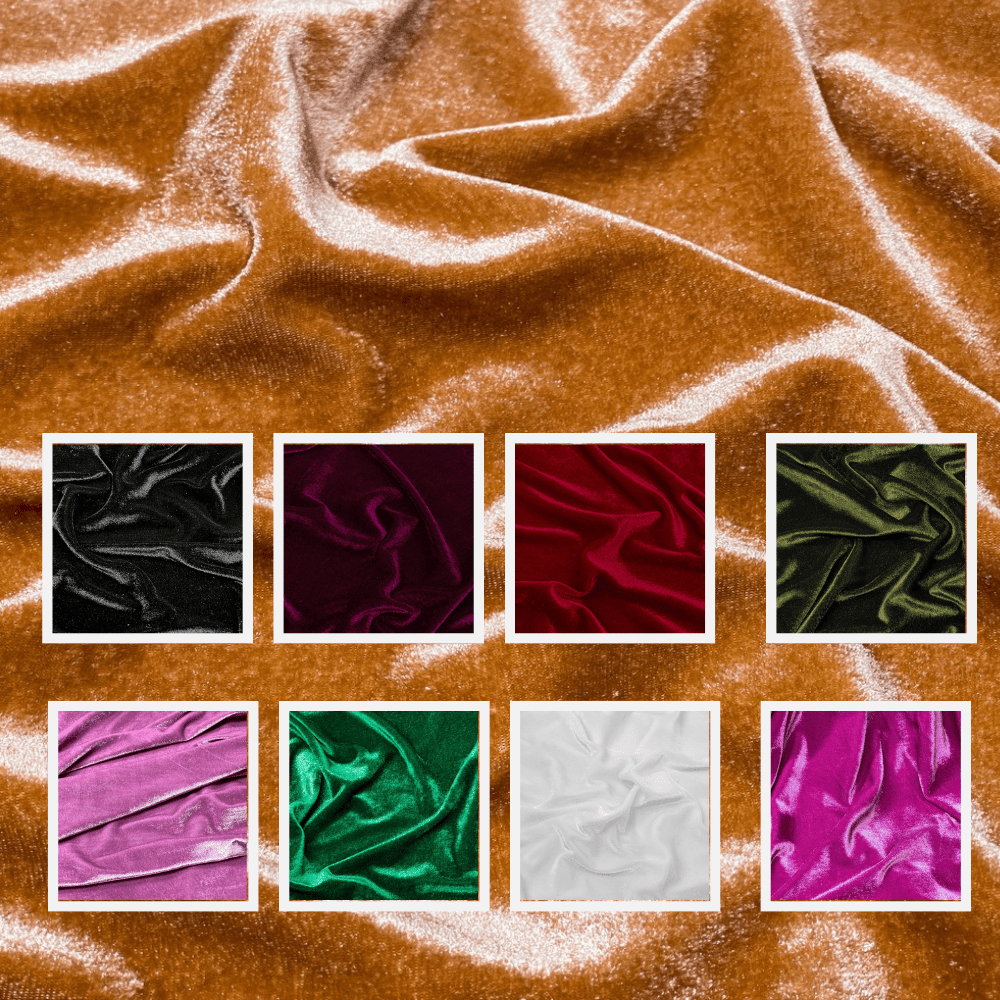 Tecido Veludo Molhado Liso 1,0 x 1,60