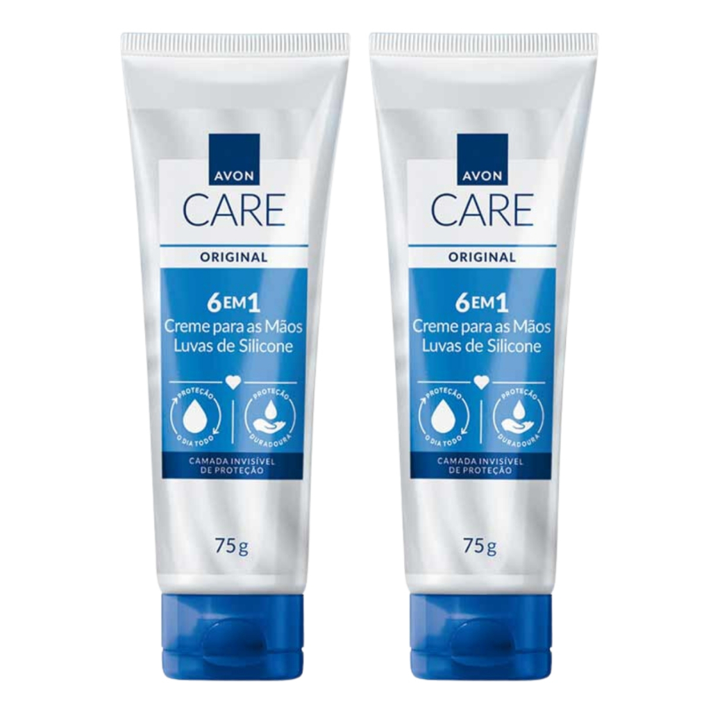 Kit Creme de Mãos Luva de Silicone 75g 2 Unidades - Avon