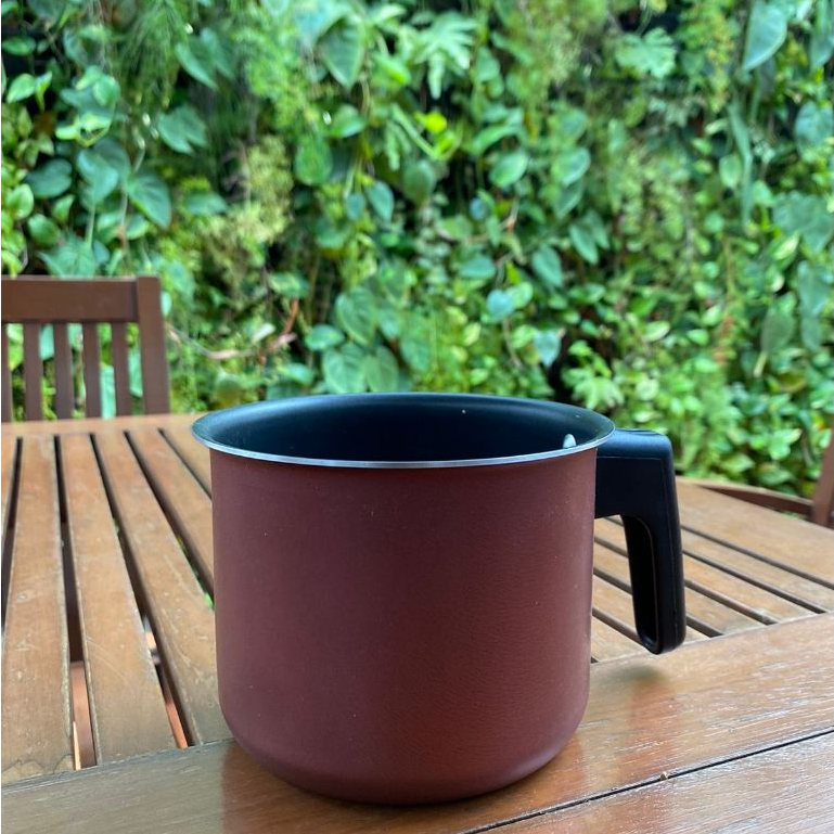 Caneco, Fervedor, Leiteira, Antiaderente N° 12 Vinho e Preto.