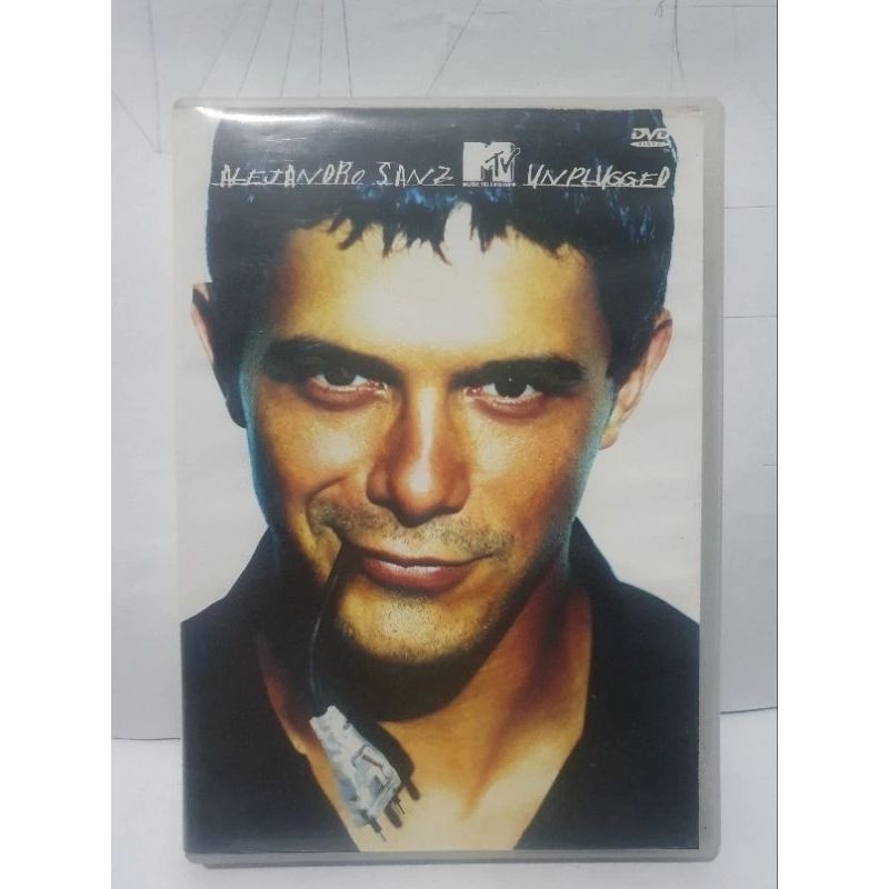 Dvd original-Alejandro sanz -unplugged/ 35 reais