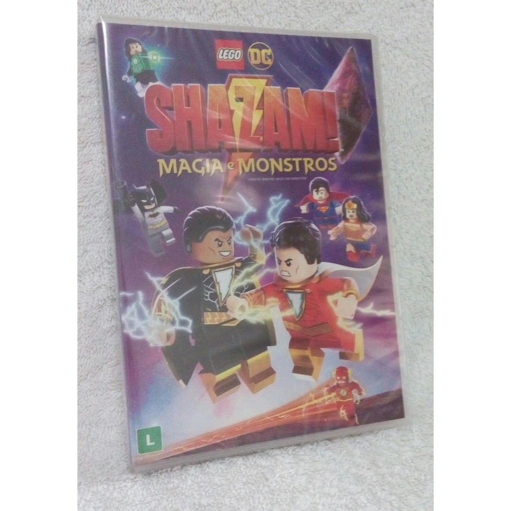 DVD - Shazam! Magia E Monstros - Original - Novo - Lacrado