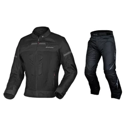 JAQUETA VENT FEMININA MOTO MOTOQUEIRO SHIVER TIPO X11 TEXX AIR RONIN + CALCA MOTOQUEIRA IMPERMEAVEL PRETA INVERNO FRIO