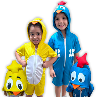 Macacão Roupa Galinha Pintadinha OU Pintinho Amarelinho Infantil Unissex Fantasia Bichinhos da Fazenda em Oferta na Shopee