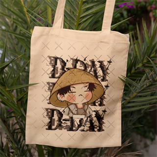 Bolsa Ecologica Ecobag Suga Agust D-day Min Yoongi Rapper Coreano Unissex em Oferta na Shopee