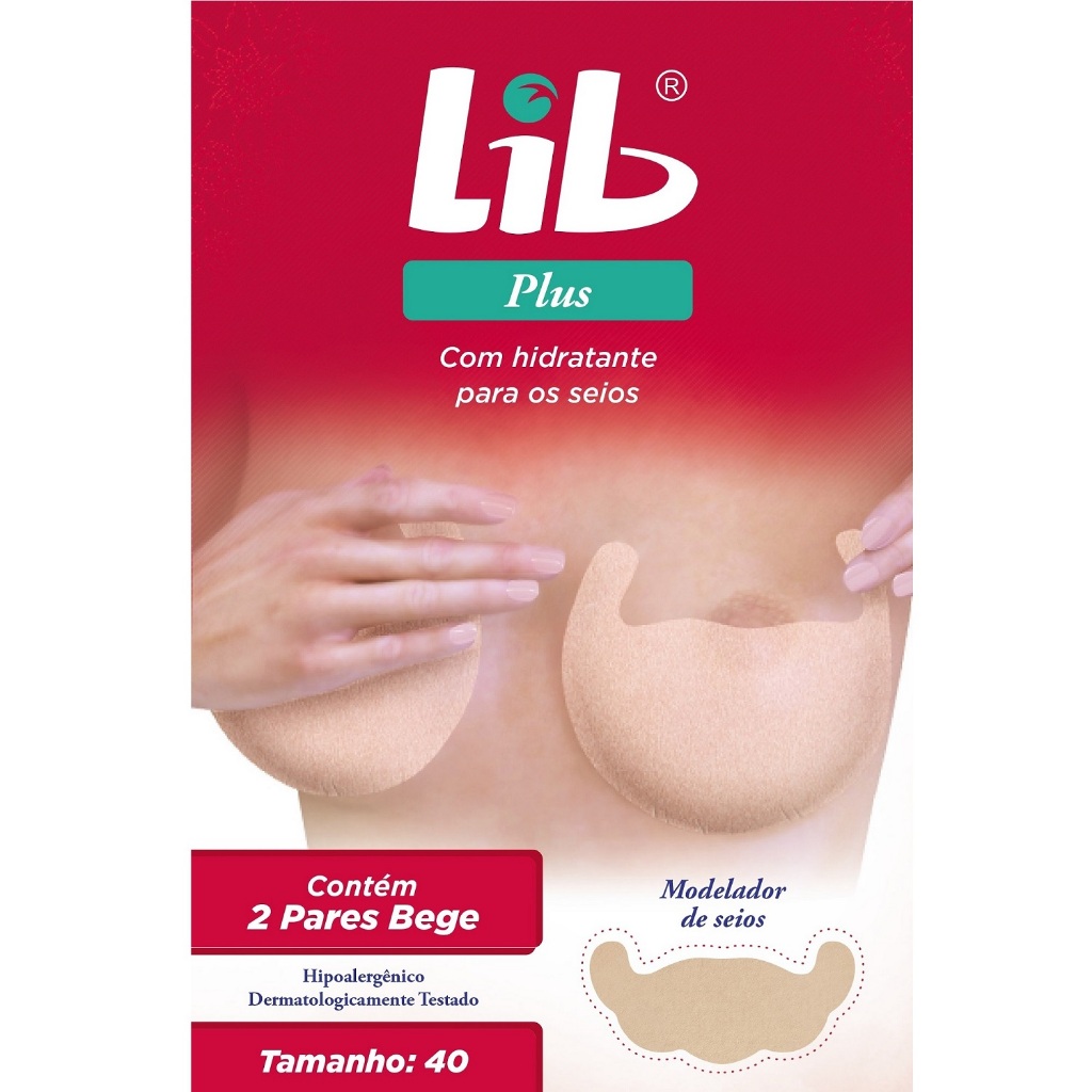 Lib Plus Sutiã Adesivo Modelador de Seios 2 pares - Escolha o seu Tamanho - Women Clothes