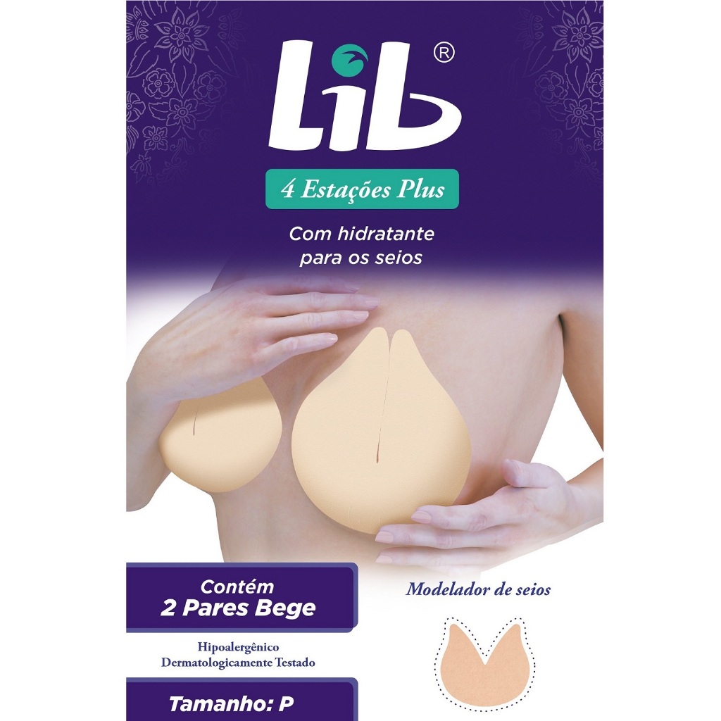 Lib Quatro Estações Sutiã Adesivo Invisível 2 pares - Escolha seu Tamanho - Women Clothes