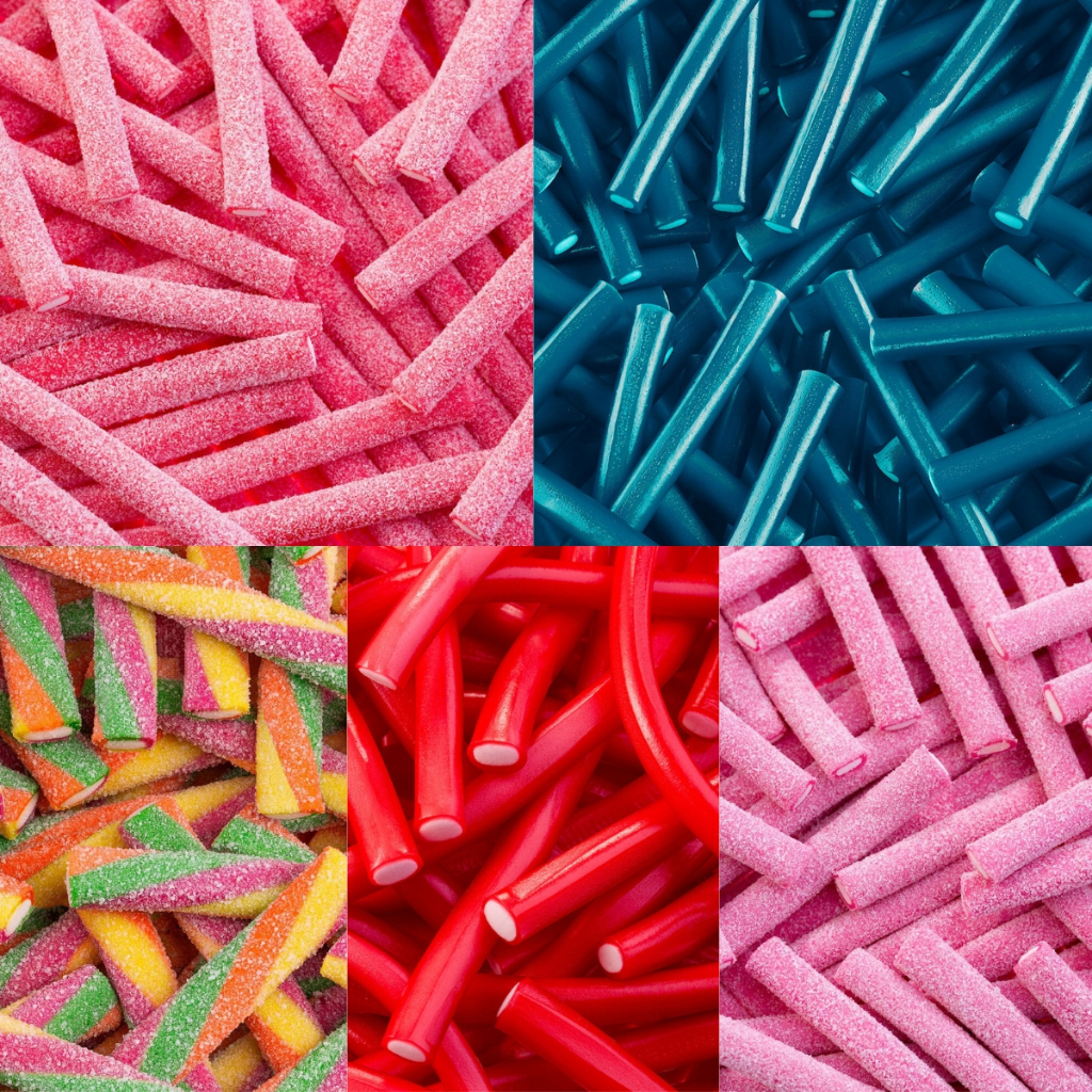 Balas De Gelatinas Tubes 15gr C/12 Unidades Fini