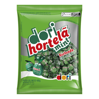 Balas Dura Recheada Hortelã Mint 400g Dori em Oferta na Shopee