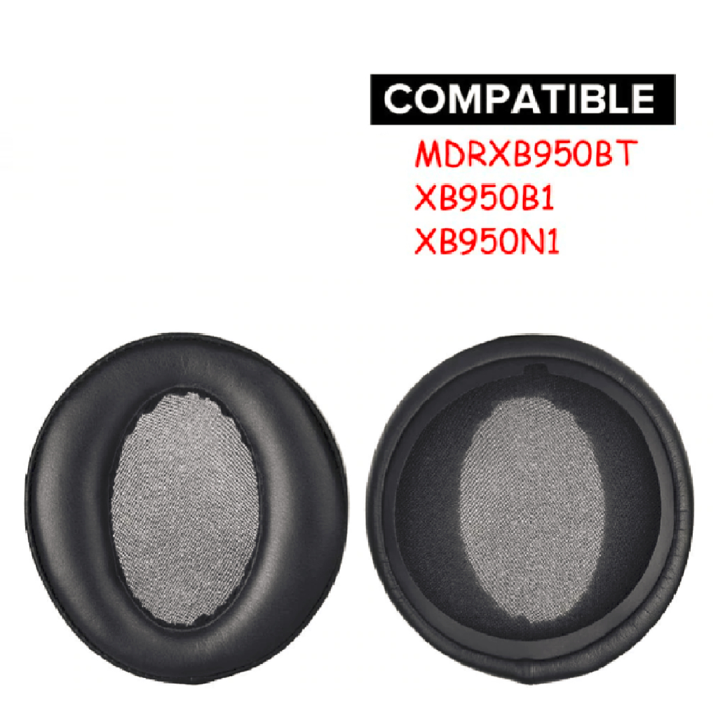 Par Espumas Almofadas Earpads Compativeis  Sony Mdr-xb950bt Xb950n1 Xb950b1 - Mdr-xb 950 bt - Xb 950n1 - Xb 950b1