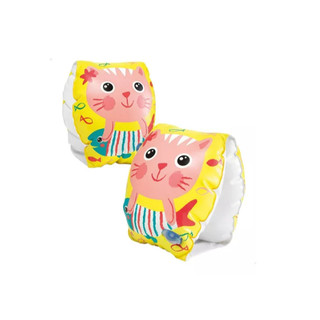 Bóia de Braço Flutuador Gatinho Feliz - Intex 56665 em Oferta na Shopee